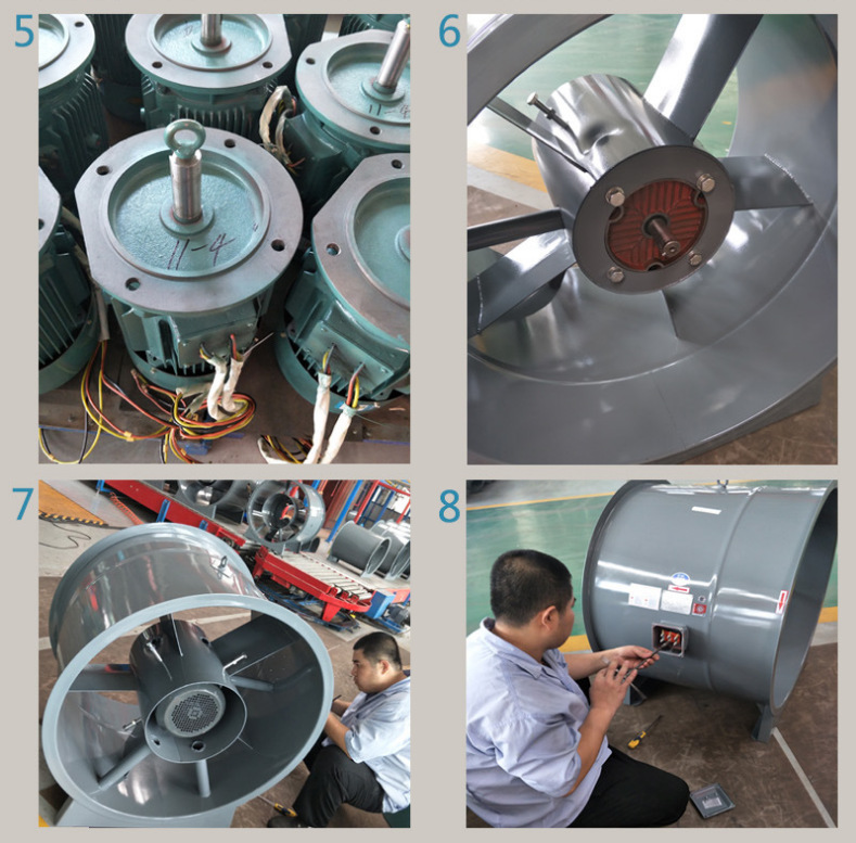 質(zhì)量好的電機對于高溫排煙風(fēng)機使用很重要